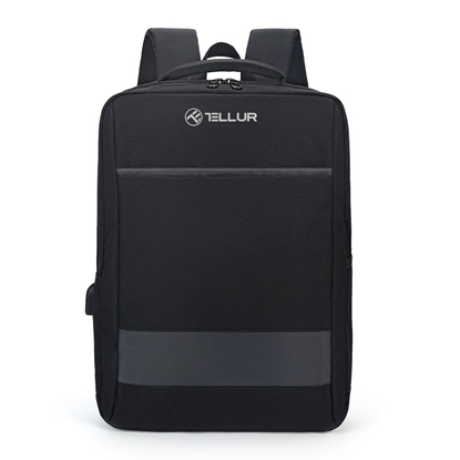 Picture of Tellur 15.6 Notebook Backpack Nomad with USB Port Juodas