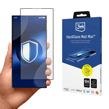 Изображение Tempered glass 3mk HardGlass Matt Max for Samsung 
