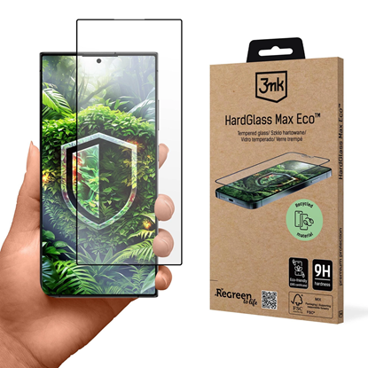 Изображение Tempered glass 3mk HardGlass Max Eco for Samsung G
