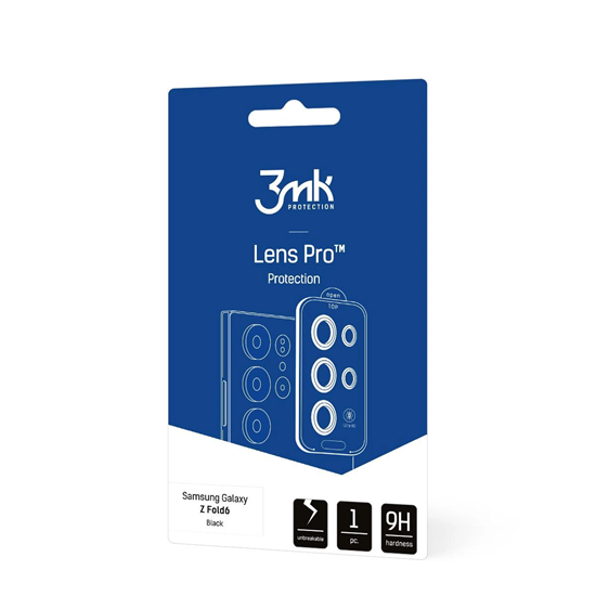 Picture of Tempered Glass for Camera Lens 3mk Lens Protection