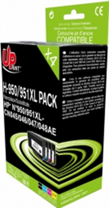 Изображение Tintes kārtridžs  UPrint HP 950XLBk/951XL C/M/Y Multipaka