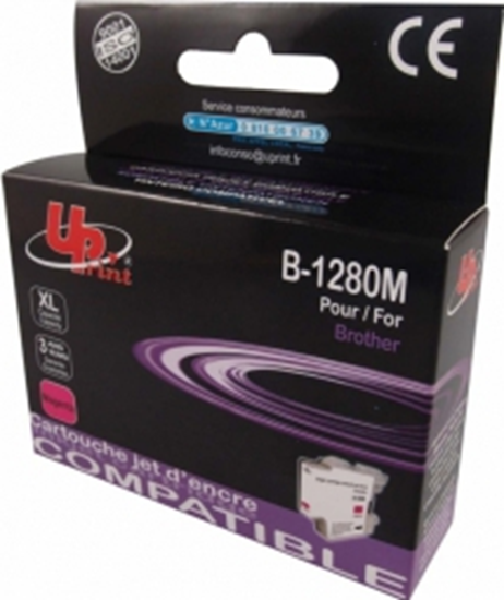 Picture of Tintes kārtridžs UPrint Brother LC1280XLM Magenta