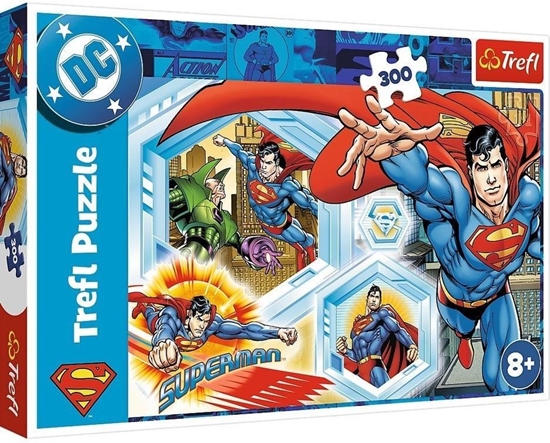 Изображение Trefl Puzzle Niezniszczalny Superman 300 elementów (23032)