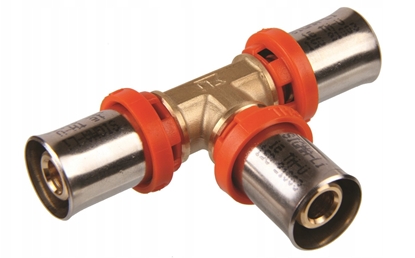 Изображение Trójnik zaprasowywany red - 32x20x20 Sigma Li Premium