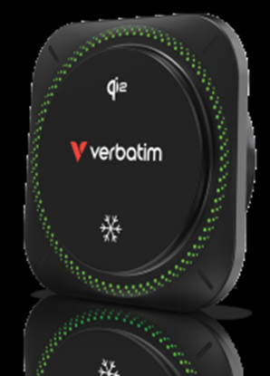 Attēls no Turētājs Verbatim Charge n Drive Magnetic Wireless Car Charger RGB