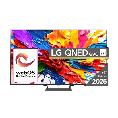 Attēls no TV Set|LG|65"|4K/Smart|3840x2160|Wireless LAN|Bluetooth|webOS|65QNED93A6A