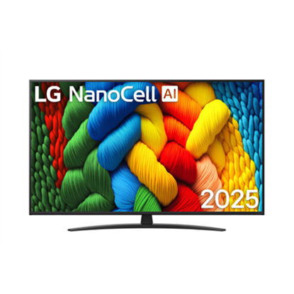 Picture of TV Set|LG|75"|4K/Smart|3840x2160|Wireless LAN|Bluetooth|webOS|Black|75NANO81A3A