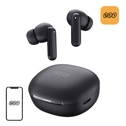 Attēls no TWS QCY MeloBuds HT16 Headphones (black)