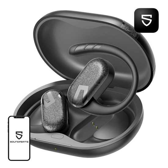 Picture of TWS Soundpeats Breezy Headphones (black)