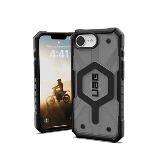 Picture of UAG Pathfinder Clear MagSafe iPhone 16e Case - Gra