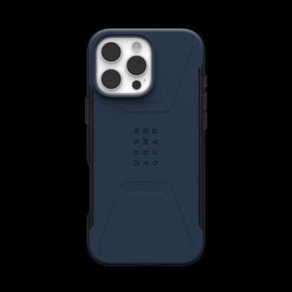 Picture of UAG UAG Civilian Magsafe iPhone 16 Pro Max Case - Blue