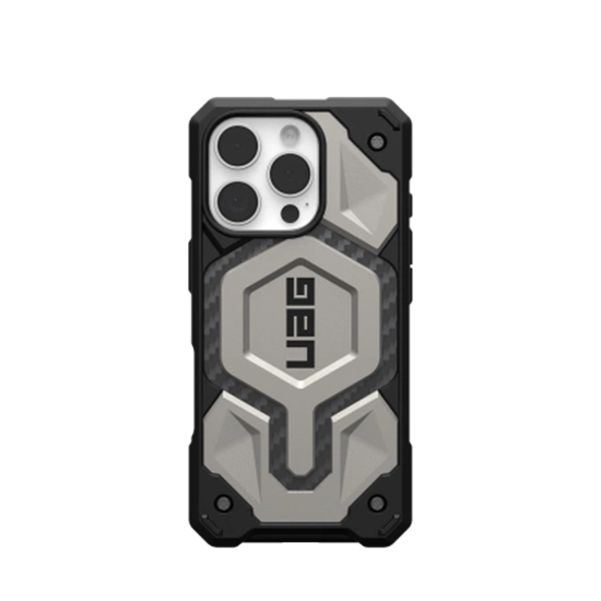 Изображение UAG UAG Monarch Pro Case with MagSafe for iPhone 16 Pro - Titanium