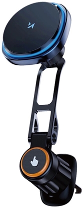 Picture of Uchwyt samochodowy Wozinsky WCT5-6S2Y z adowark indukcyjn Qi/MagSafe 15W na kratk nawiewu - czarny