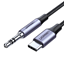 Attēls no UGREEN 30633 AUX Cable USB-C -> 3.5 mm 1m