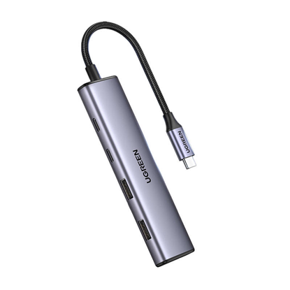 Picture of HUB USB Ugreen CM473 1x USB-C  + 2x USB-A 3.0 (15395)