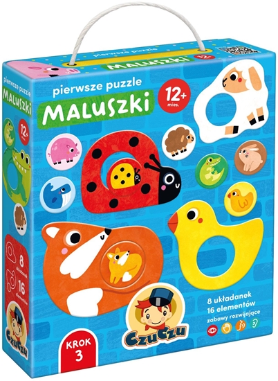 Picture of Ukadanka pierwsze puzzle - maluszki