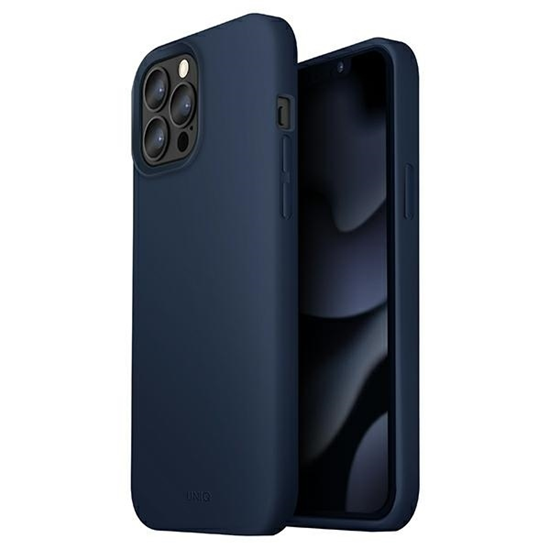 Picture of UNIQ Lino Case iPhone 13 Pro Max 6,7" marine blue