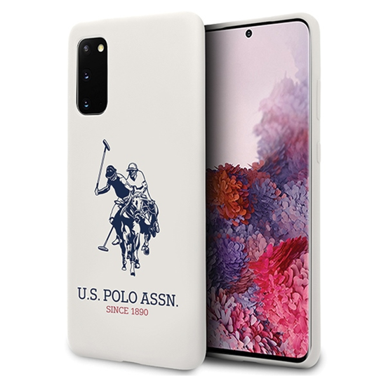 Изображение US Polo USHCS62SLHRWH S20 G980 biały|white Silicon