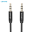 Attēls no Usams YP-01 Audio Cable 3.5 mm -> 3.5 mm Black