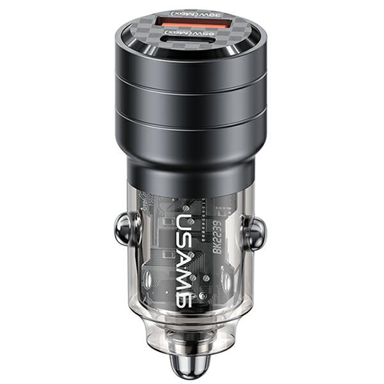 Изображение USAMS Ład. sam. C36 USB+USB-C 95W Fast Charge czar