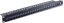 Attēls no Value 19” Blank Patch Panel, Cat.6A (Class EA), 24 ports, unshielded, 1U, 1-piece-type, black