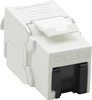 Picture of Value Cat.6A (Class EA) Keystone, RJ-45, UTP, tool-free, silver, white