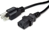 Picture of Value Power Cable, NEMA-5 - IEC C13 Conncector, USA, black, 1.8 m
