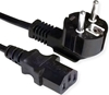 Picture of Value Power Cable, straight IEC Conncector, black, 3 m