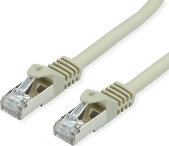 Изображение Value S/FTP Cable Cat.7, with RJ-45 connectors (500 MHz / Class EA), grey, 2 m