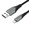 Изображение Vention Cable USB 2.0 to Lightning, Vention LABHF 2.4A 1m (Gray)