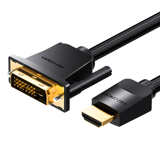 Picture of CABLE HDMI TO DVI 2M/BLACK ABFBH VENTION