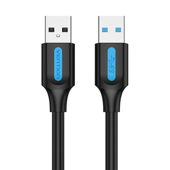 Изображение USB 3.0 kabelis Vention CONBH 2m melns PVC