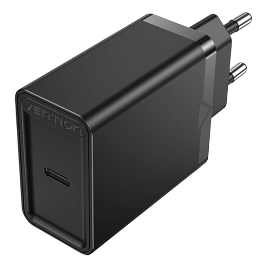 Picture of Vention Vention FAIB0-EU USB-C 30W wall charger (black)