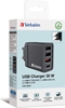 Picture of Verbatim USB Wall Charger 30W 1xUSB-C PD 3xUSB-A schwarz 49700