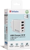 Picture of Verbatim USB Wall Charger 30W 1xUSB-C PD 3xUSB-A weiß    49701