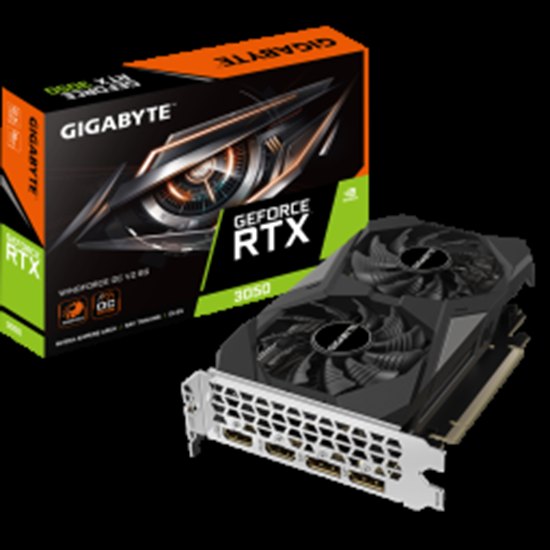 Picture of Videokarte GigaByte GeForce RTX 3050 6GB Windforce OC V2