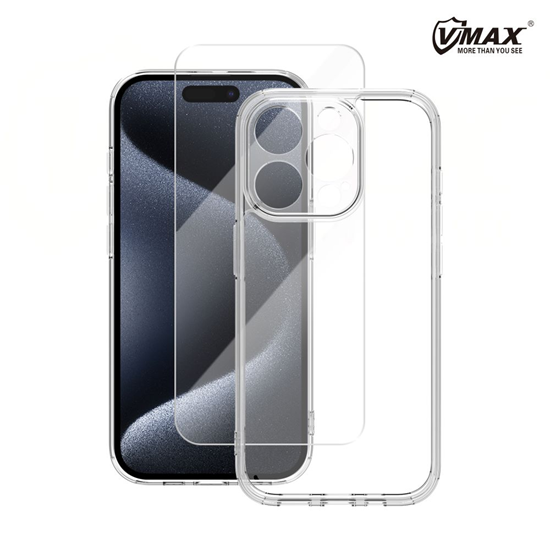Изображение Vmax set Mag case + glass 2,5D premium for iPhone 