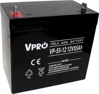 Attēls no Volt Akumulator VPRO 12V/55Ah