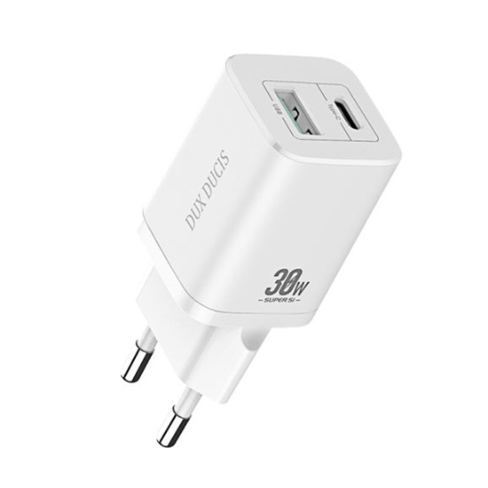 Picture of Wall charger Dux Ducis C80 Super Si - USB + Type C