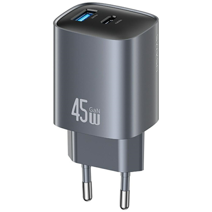 Attēls no Wall charger USAMS CC290 T66 45W GaN 1xUSB-A 1xUSB