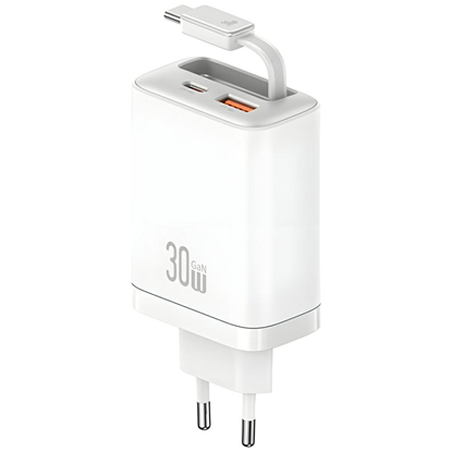 Изображение Wall charger USAMS Xiang Series CC296 30W 1xUSB-C 