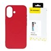 Изображение Wozinsky Liquid Silicone Case MagSafe for Samsung Galaxy S25+ - Red
