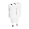 Picture of Wozinsky Wozinsky CWCUCW 30W USB-C / 2 x USB-A wall charger - white