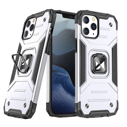 Изображение Wozinsky Wozinsky Ring Armor Case Kickstand Tough Rugged Cover for iPhone 13 Pro Max rose gold