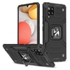 Изображение Wozinsky Wozinsky Ring Armor Case Kickstand Tough Rugged Cover for Samsung Galaxy A42 5G black
