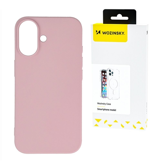 Picture of Wozinsky Wozinsky Silicone Case for Samsung Galaxy S25 - Pink
