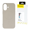 Picture of Wozinsky Wozinsky Silicone Case MagSafe Compatible for Samsung Galaxy S24 FE - Beige