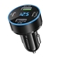 Изображение Wozinsky Wozinsky WDCCB Car Charger with Display 50W 2xUSB-C / 2xUSB-A - Black