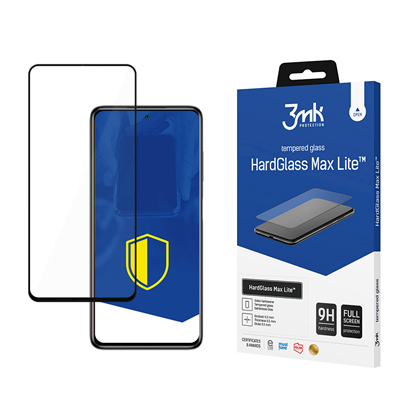 Изображение Xiaomi POCO F3 5G Black - 3mk HardGlass Max Lite™ 
