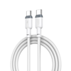 Picture of XO NB208B Izturīgs TPE Universāls USB-C uz USB-C PD 60W Datu & Ātrās 2.4A Uzlādes Vads 1m Zila